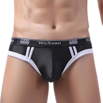 Fashion Men's Low Rise Underwear / Sexy Male U-Bulge Ultra Thin Underpants - EVE's SECRETS